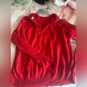 Red vintage sweatshirt